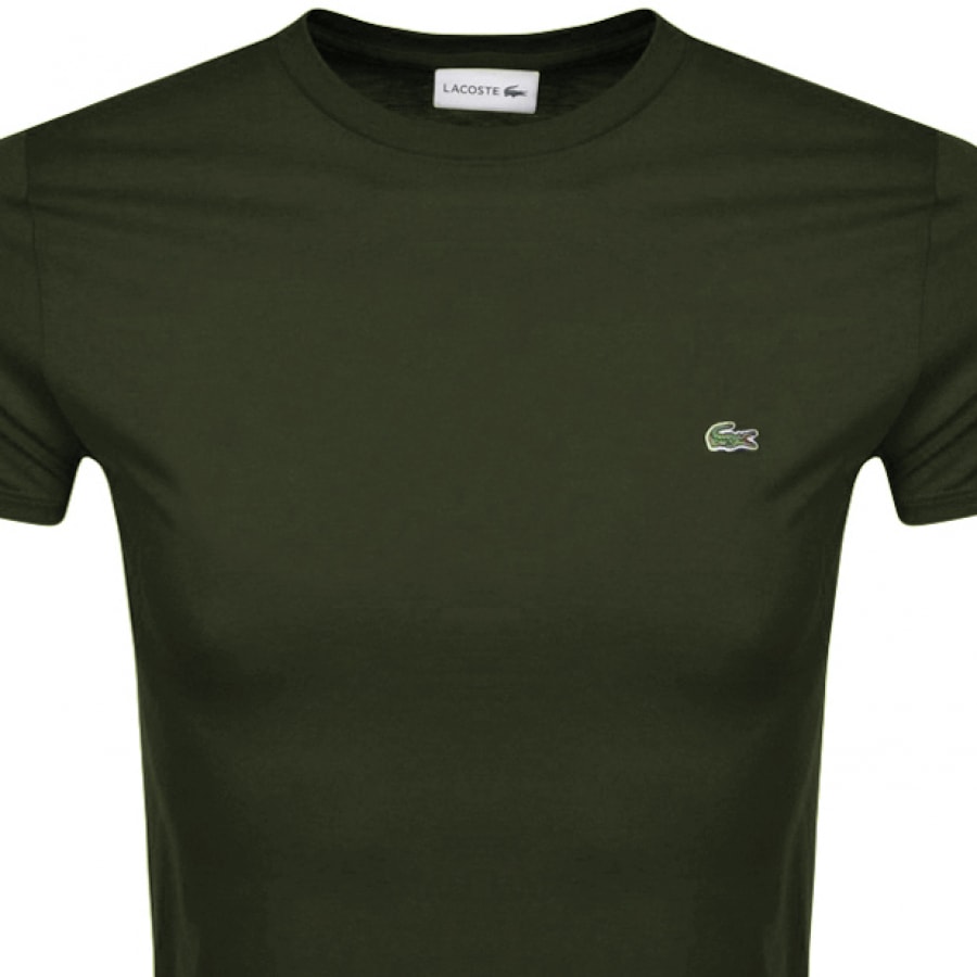 Alternative Image for ProductLacoste Crew Neck T Shirt Khaki2